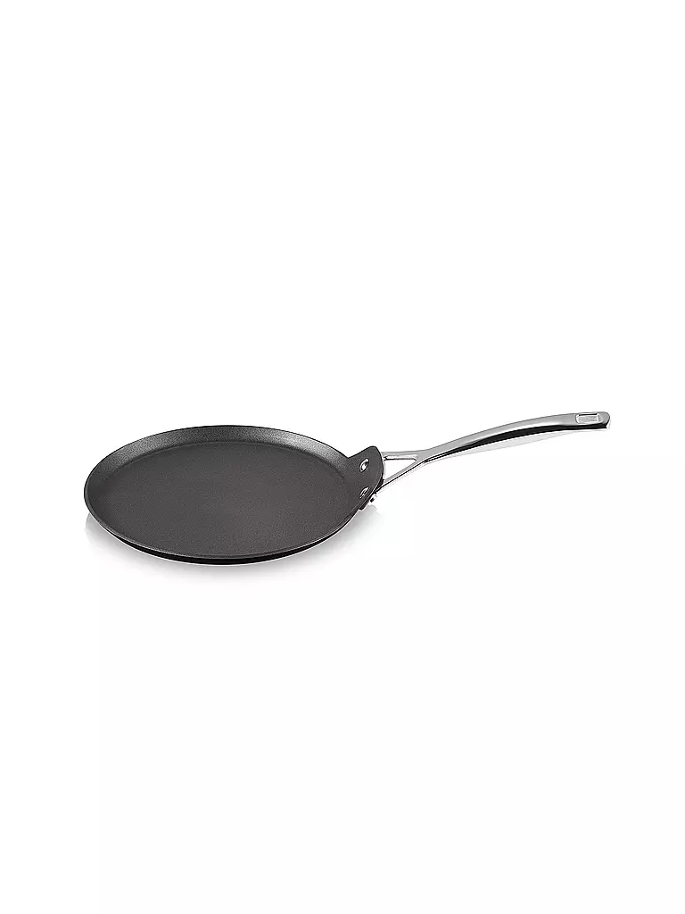 LE CREUSET Aluminium-Antihaft Crepespfanne 24cm Schwarz schwarz