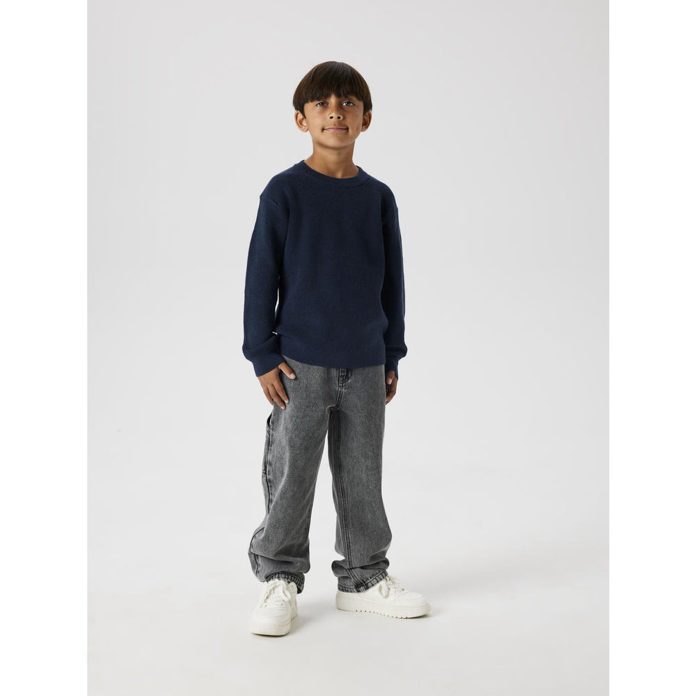 Køb Name It Dark Sapphire Nkmnesolle Ls Pullover Strik Noos