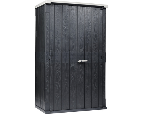 Tuinkast High Stora Way 130 x 75,6 x 206,2 cm antraciet