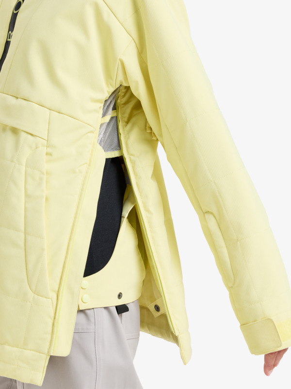 Radiant Lines Overhead 15K Veste de snow technique Jaune Femme