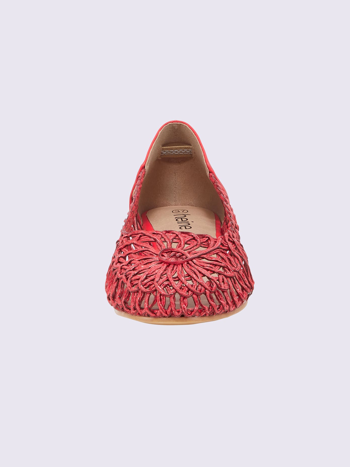Ballerines imitation cuir mode