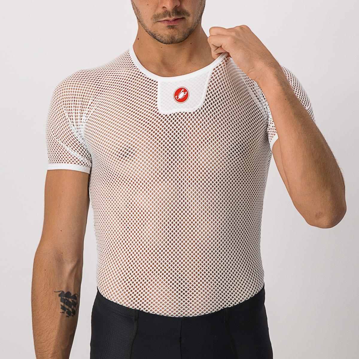 Castelli Core Mesh 3 kortærmet cykeltrøje hvid herre