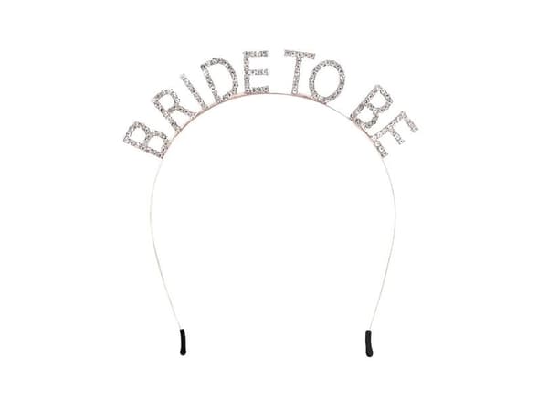 Rose gold Bride to be diadem