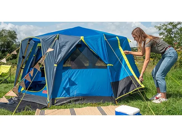 Coleman OctaGo, Camping, Hård ramme, Gruppetelt, 3 person(er), 7,5 m², 10,9 kg