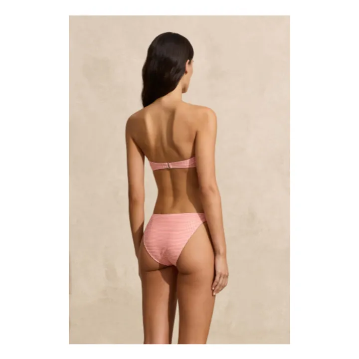 Peony Bas de Maillot Hi Line | Rose Corail