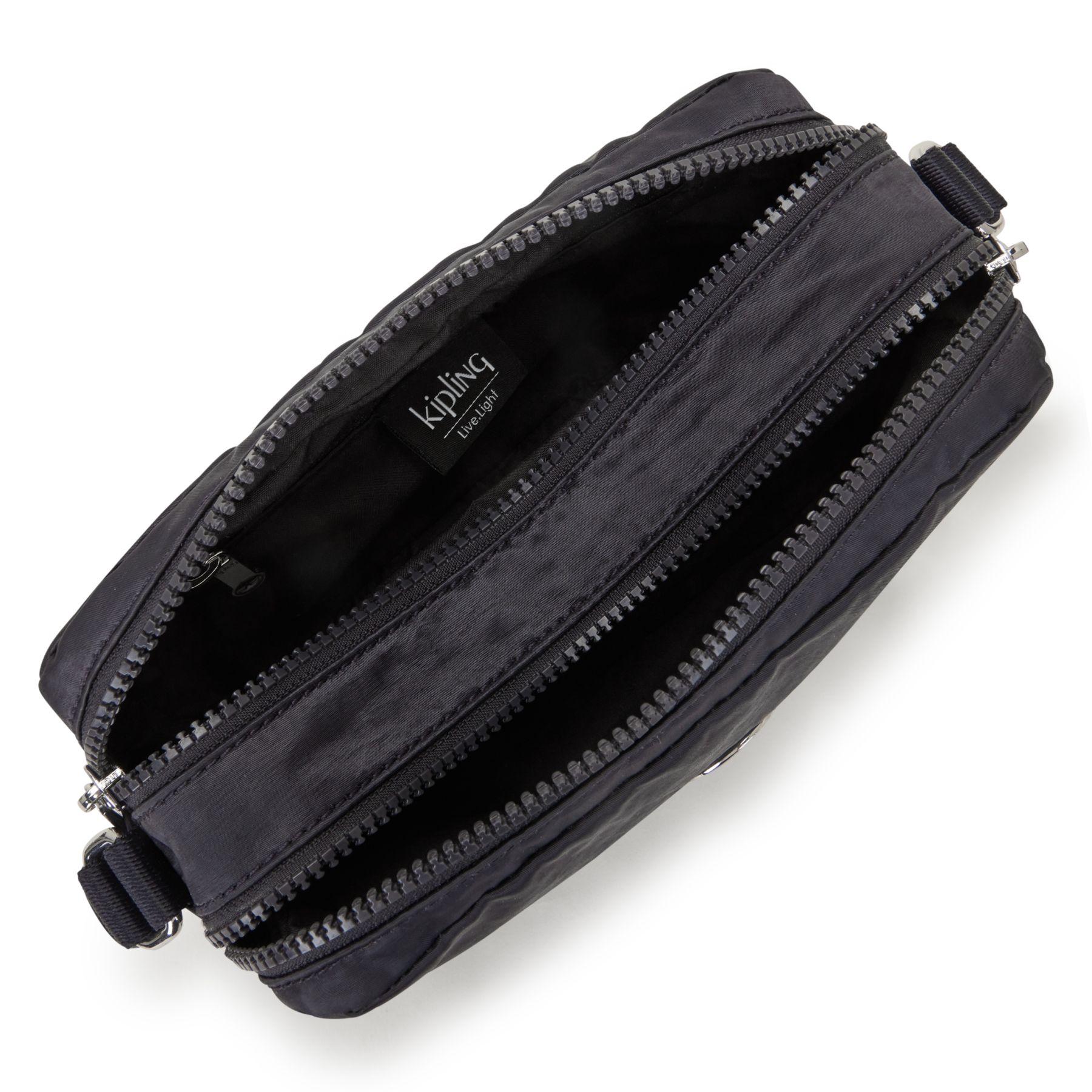 MILDA Petit Sac Bandoulière Style Caméra - Nocturnal Satin