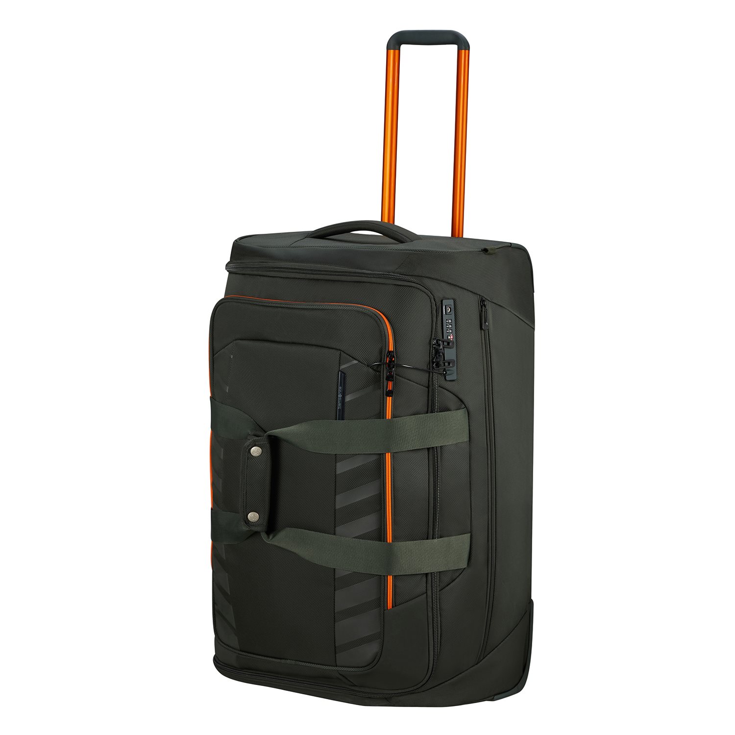 Samsonite Respark Duffle/Wheels 74 forest green/orange