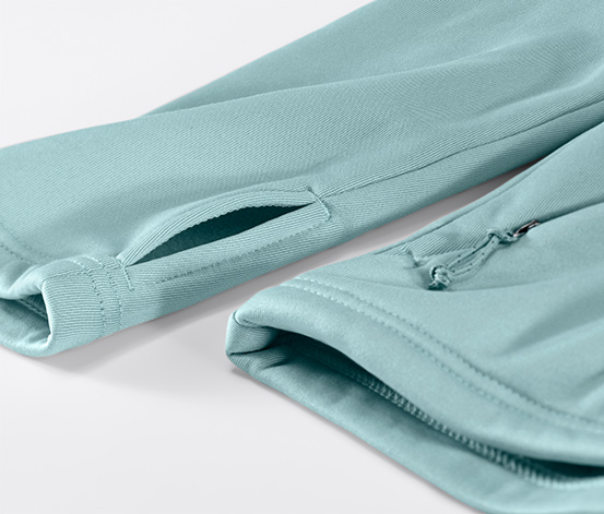 Thermojacke, hellblau