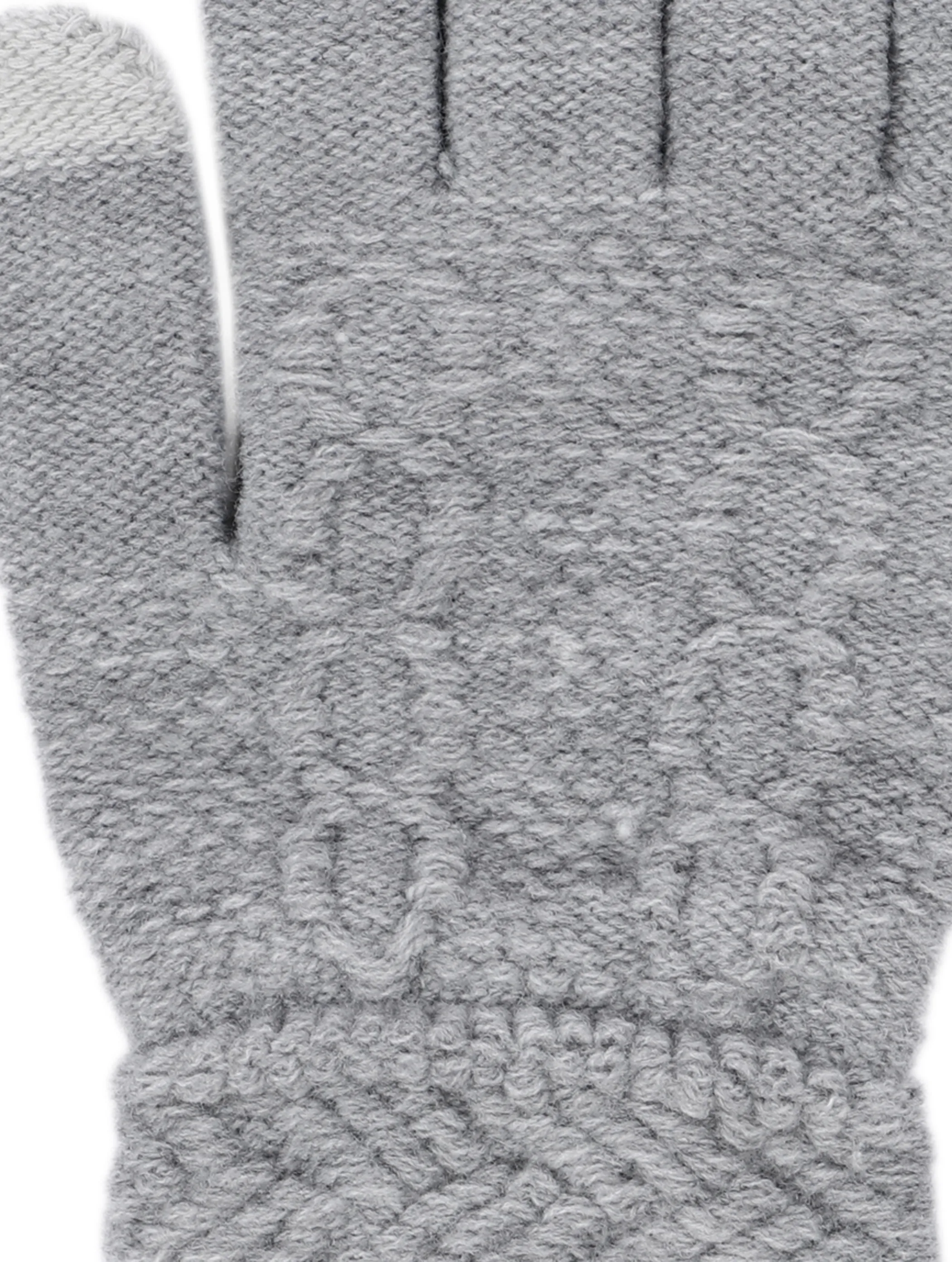 Damen Strickhandschuhe mit Touch Screen Funktion