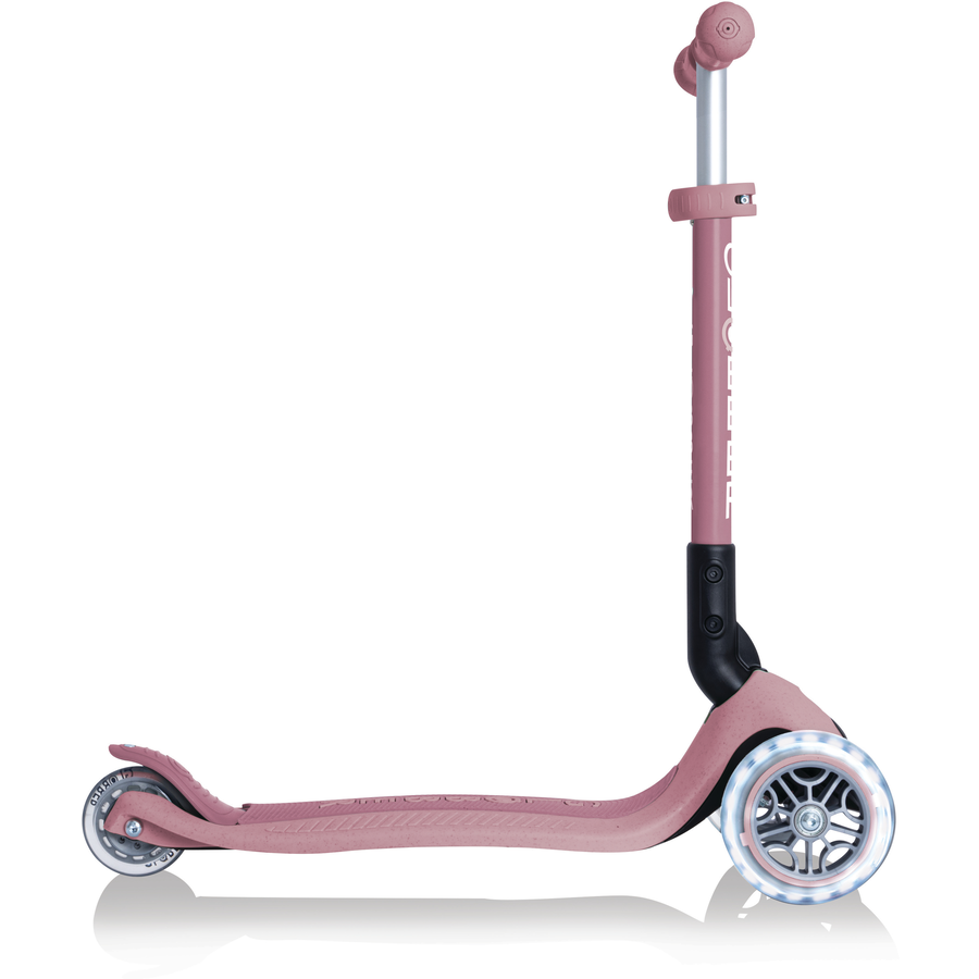 GLOBBER Faltbarer Junior Scooter Lights Eco, beere