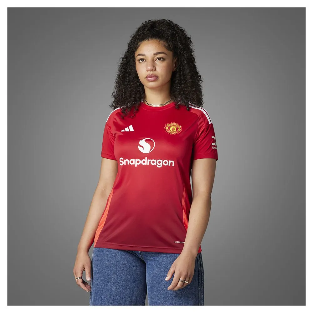 adidas Manchester United 24/25 Heim Damen T-Shirt mit kurzen Ärmeln