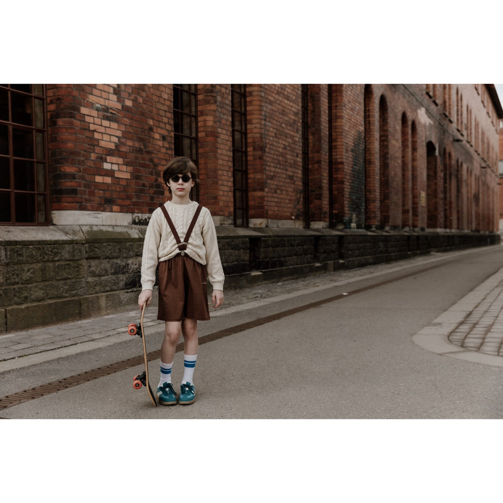 Køb Silly Silas Chocolate Brown Kids' Braces