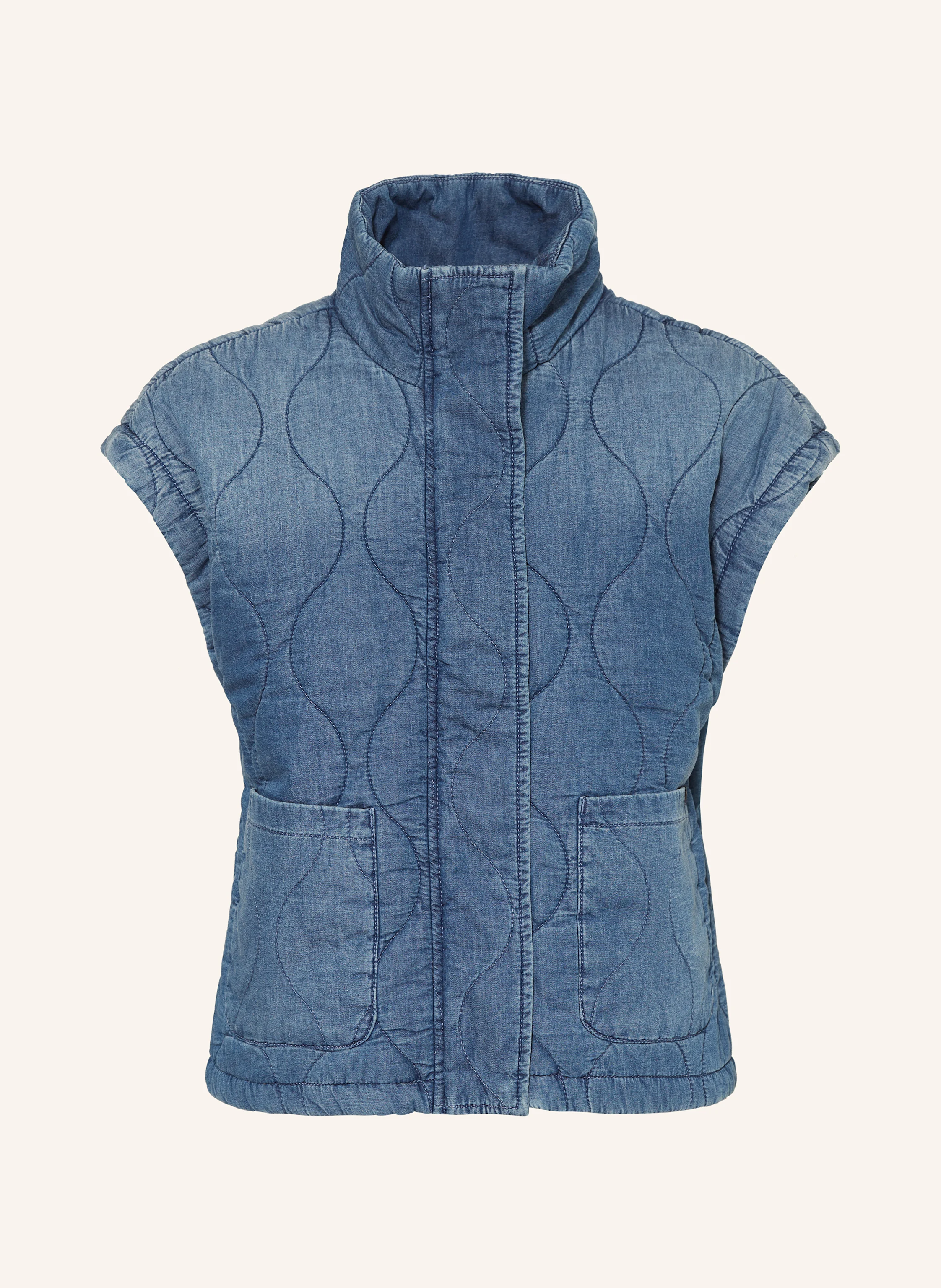 name it Steppjacke in Jeansoptik