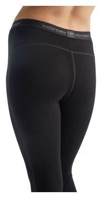 Legging Femme Icebreaker 260 Tech Noir