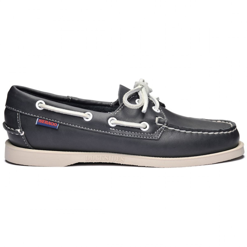 DOCKSIDES CUIR Blue Navy