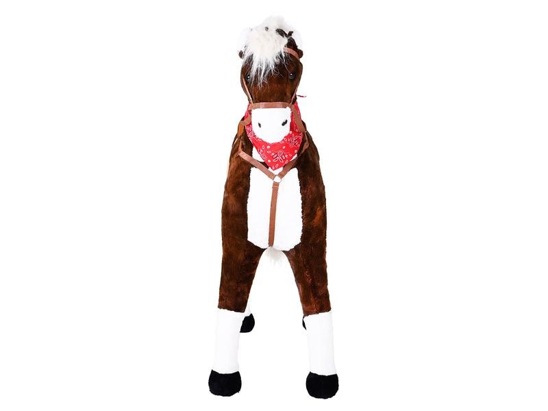 Knorrtoys Stehpferd XXL «Winnie» Braun Spielpferd zum Reiten