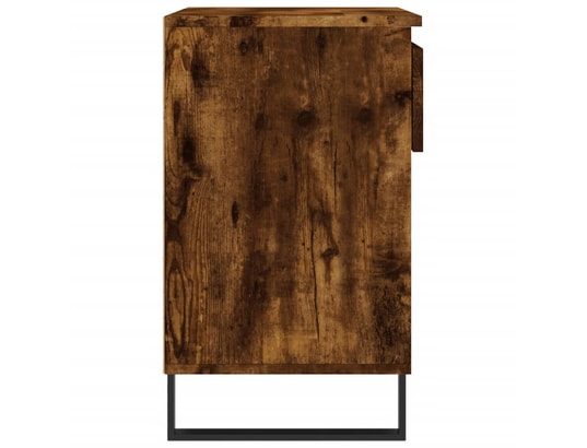 VIDAXL - Armoire à chaussures chêne fumé 70x36x60 cm bois d'ingénieri...