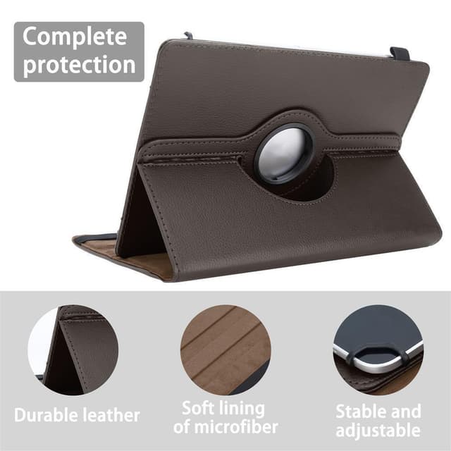 Alcatel 1T (7 tomme) 2018 Pungetui Cover (Brun)