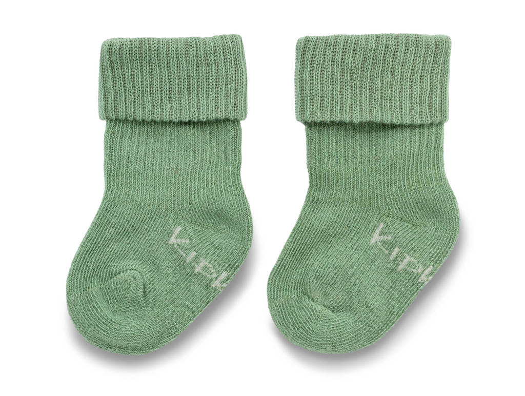 newborn Blijf-Sokjes 0-3 mnd Calming Green