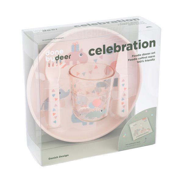 Done By Deer Celebration Foodie Dinerset - Powder
