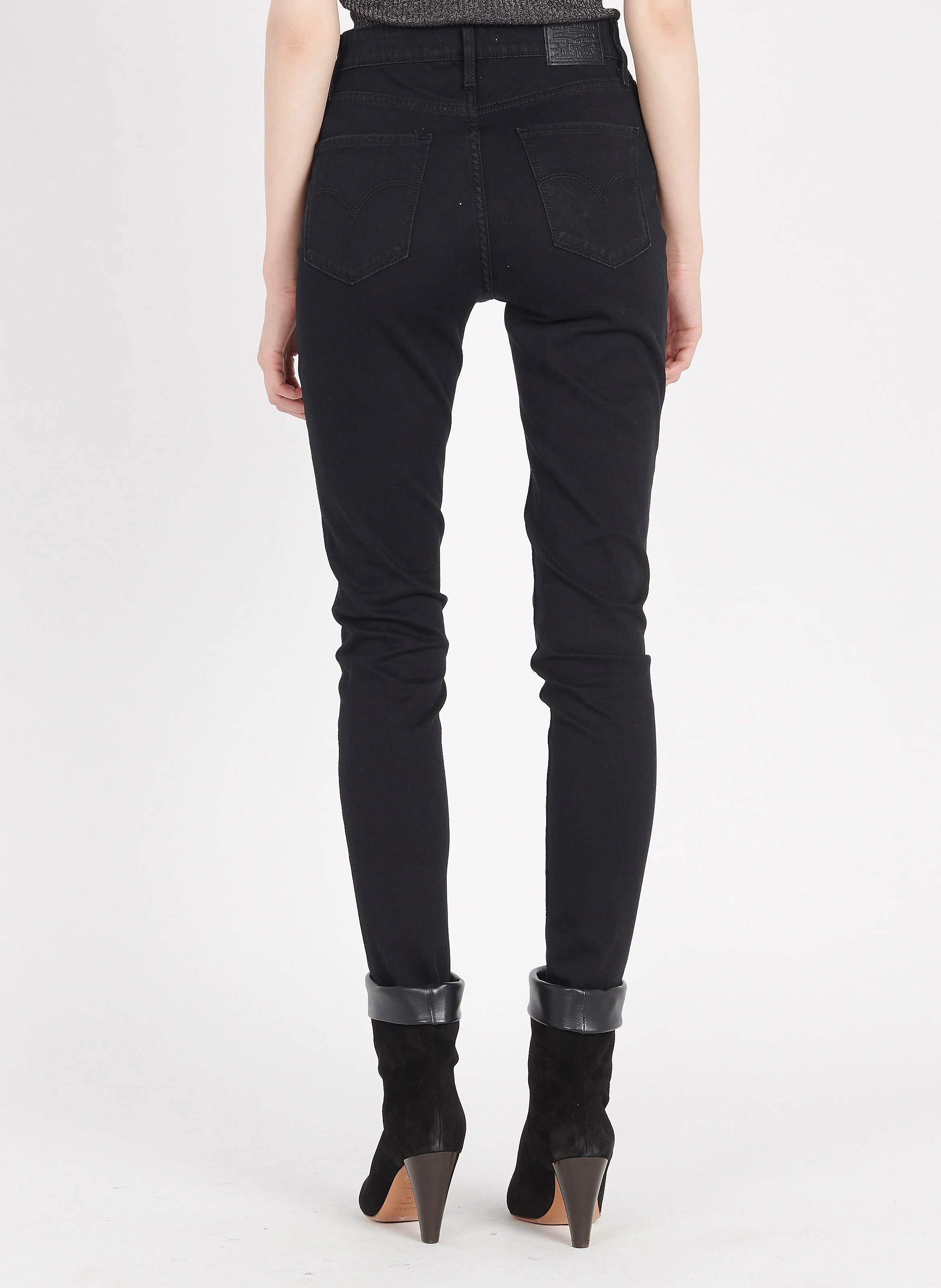 721 HIGH RISE SKINNY - Jean 721 Skinny Taille haute | Noir