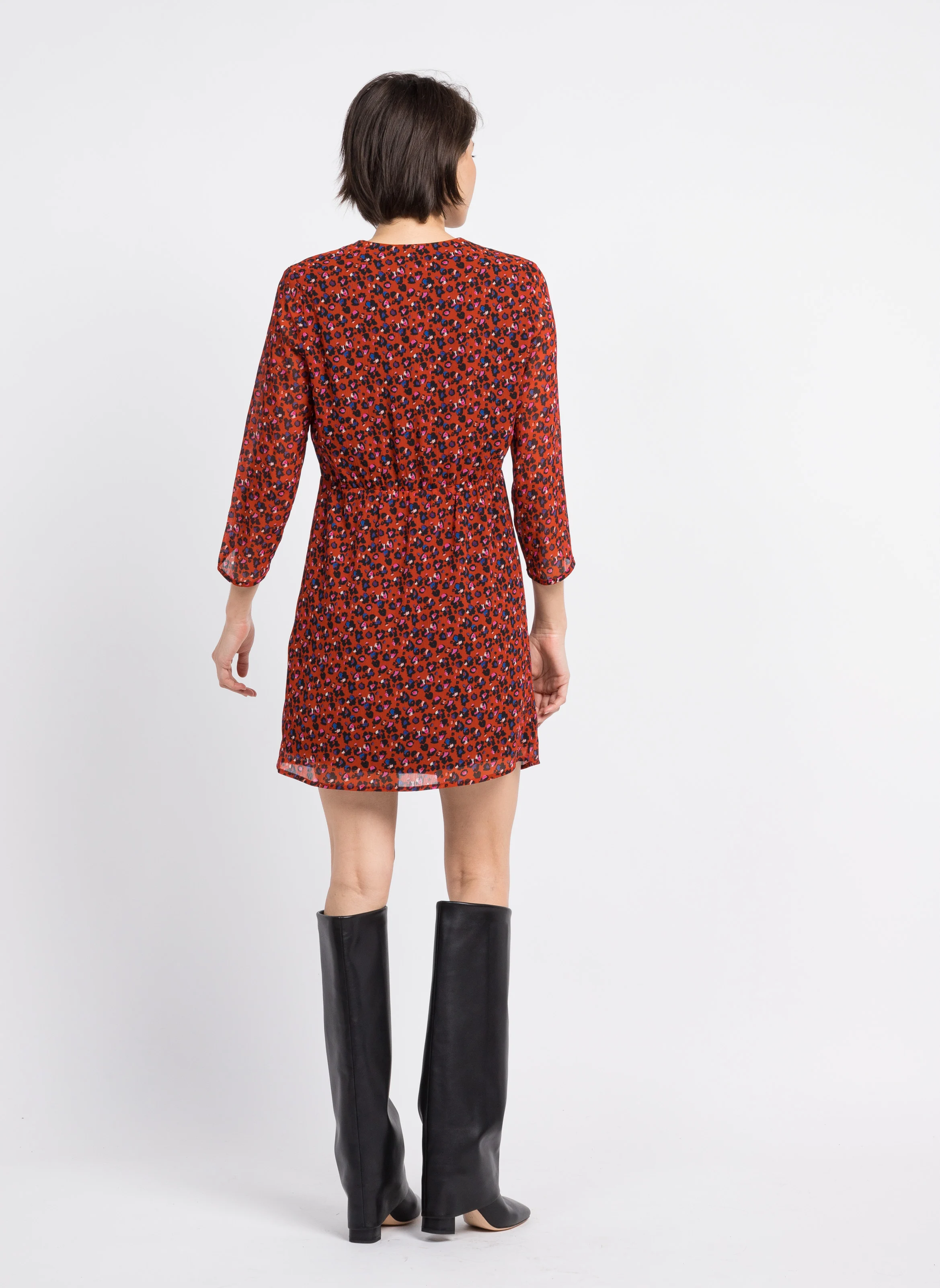 NOLAN - Bottes en cuir de veau| Noir