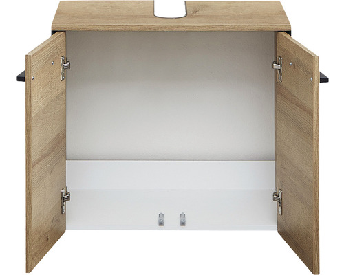Pelipal Quickset 395 wastafelmeubel, BxHxD 60 x 53 x 33 cm, frontkleur: Riviera eiken