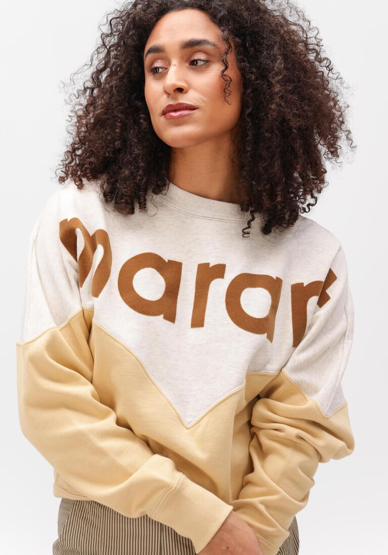 gele isabel marant truien/vesten houston-gz