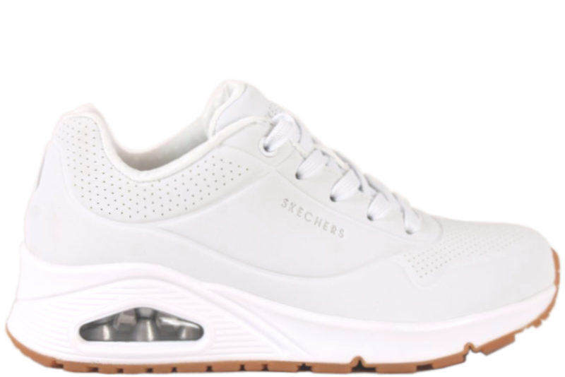 SKECHERS UNO STAND ON AIR HVID SNEAKERS