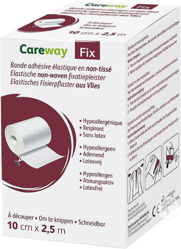 Careway 2 Fix Adhesif N/Tisse 10cm 2,5m