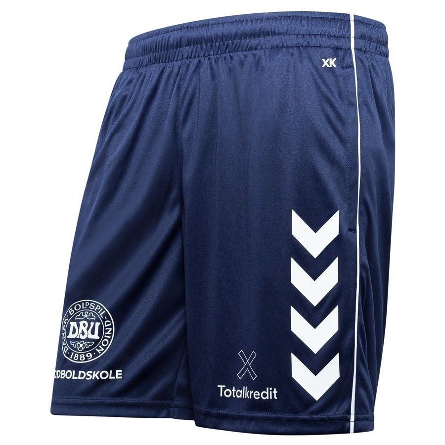 Hummel DBU Fodboldskole Entraîneur Poly Short - Bleu Marine