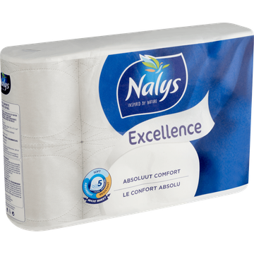 Nalys Excellence Toiletpapier 8 Rollen