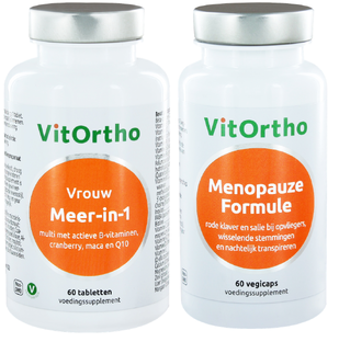 VitOrtho Meer-in-1 Vrouw Tabletten   Menopauze Formule Capsules 2ST