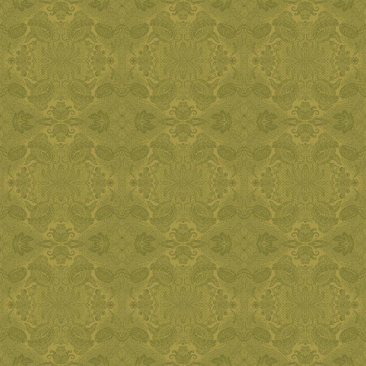Nappe enduit imperméable pur coton or 175x250 Garnier Thiebaut