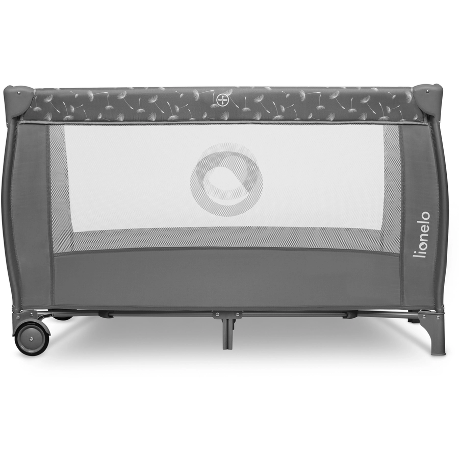lionelo Reisebett Stefi Plus Grey White