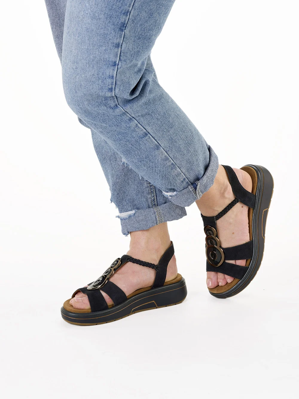 Sandale Lucca blau