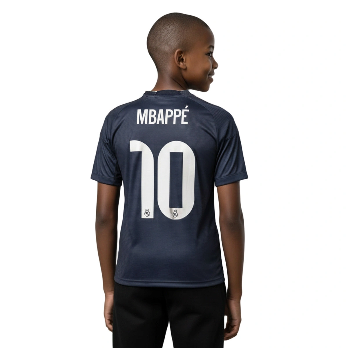 Camisola adidas Mbappé Real Madrid Segundo Equipamento 2025-2026 Criança