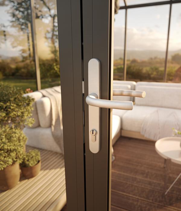 KGT Doppeltür für PaviLux, ca. B139/H189 cm