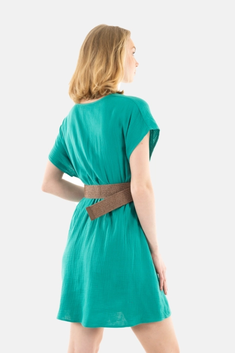 Robe grace & mila myrtille_12556 vert