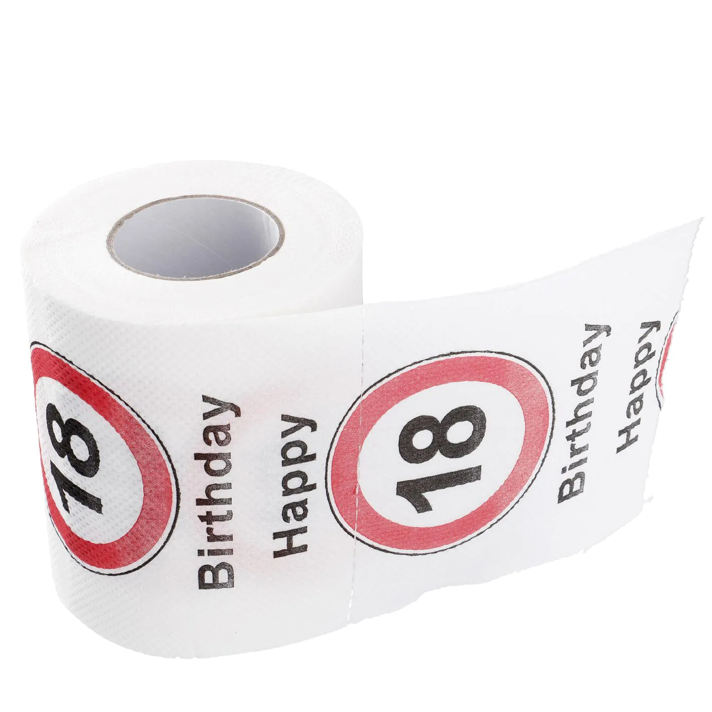 Toilettenpapier Birthday 18 Jahre 24 Meter