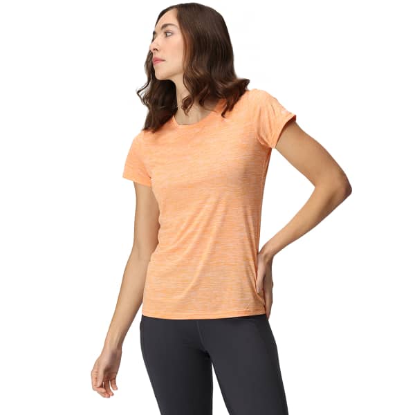 T-shirt randonnée REGATTA W FINGAL EDITION APRICOT CRUSH