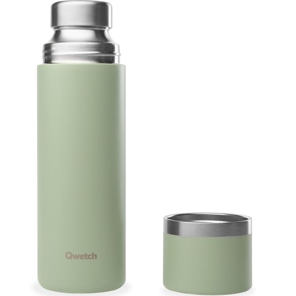 Bouteille isotherme QWETCH STAINLESS STEEL INSULATED THERMO 750ML MATT SAGE GREEN