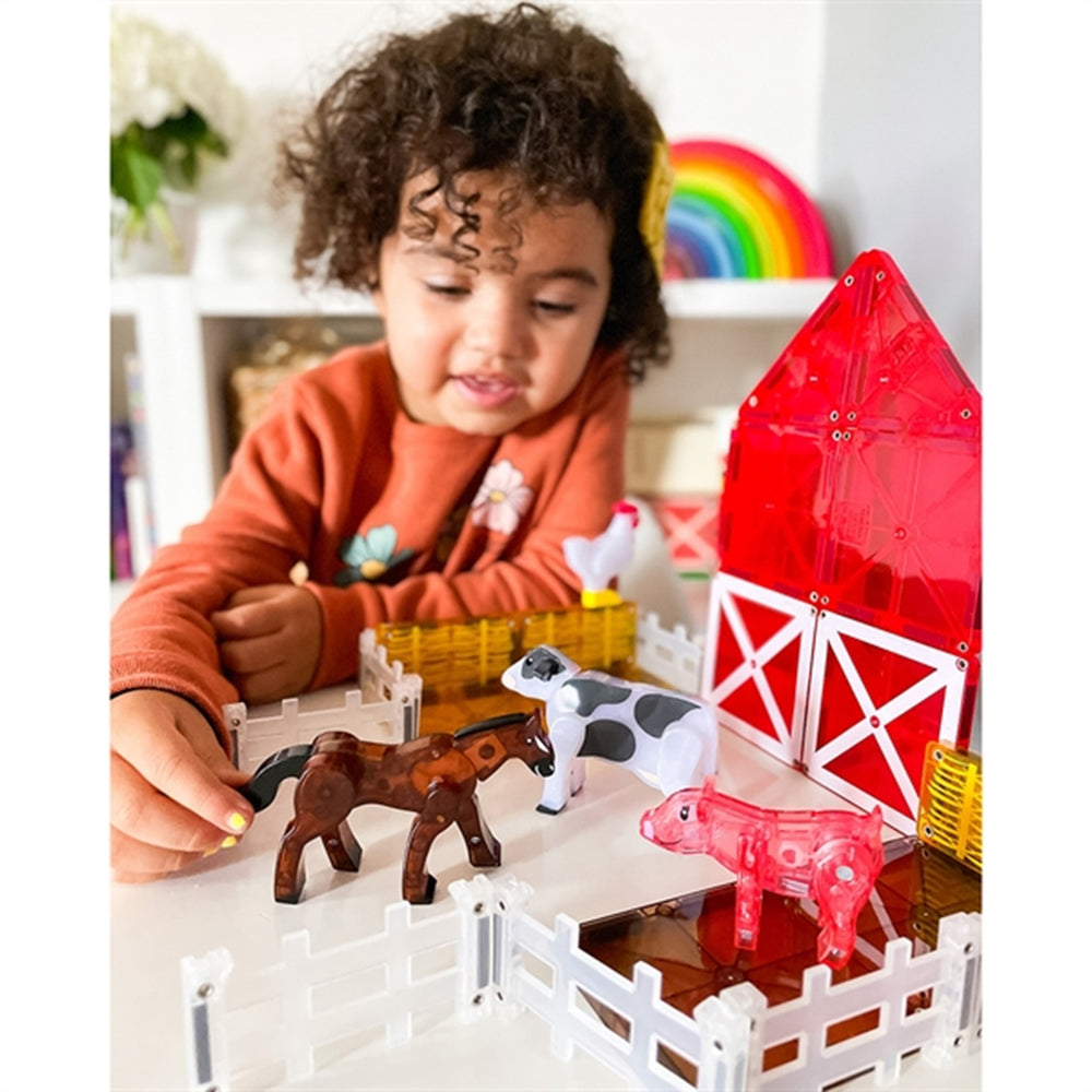 Køb Magna-Tiles® Bondegårdsdyr - Magnetsæt 25 Dele