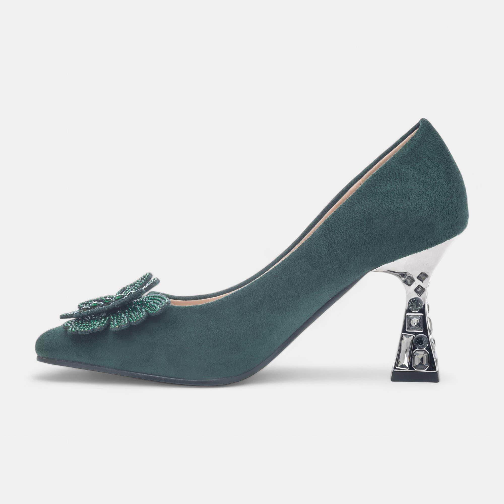 Escarpins à talon Femme vert