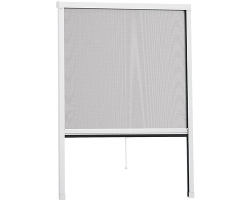 Vliegenhor aluminium raamrolgordijn home protect easyHOLD wit 80x130 cm
