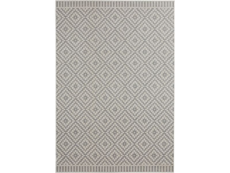 Hanse Home Teppich Breeze 120 x 170 cm, Grau In- & Outdoor Teppich