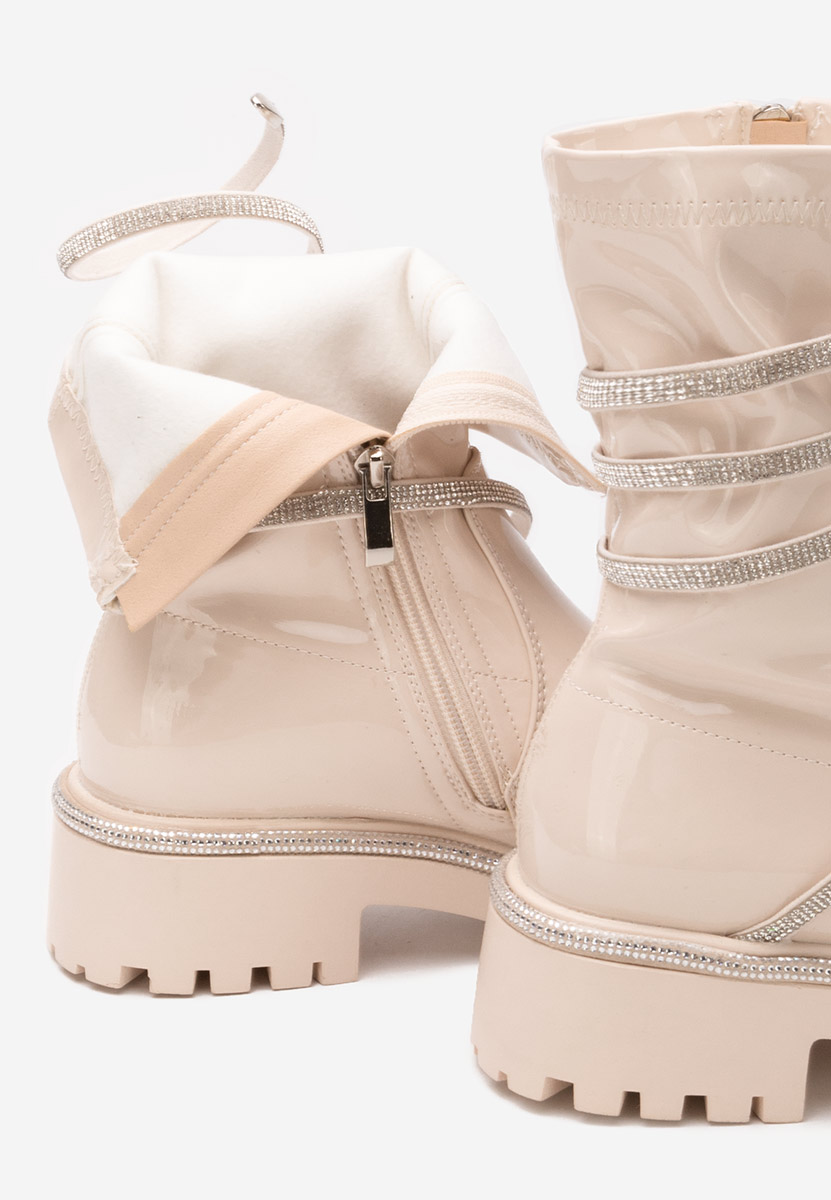 Bottines femme beige Catina