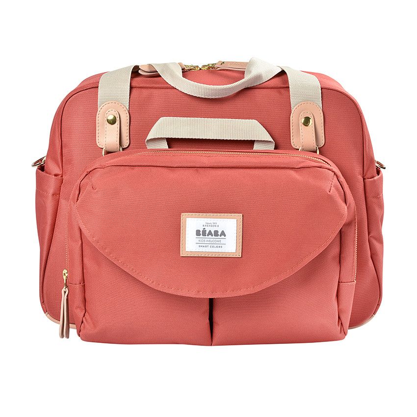 Sac à langer Genève II - Terracota - Ecru