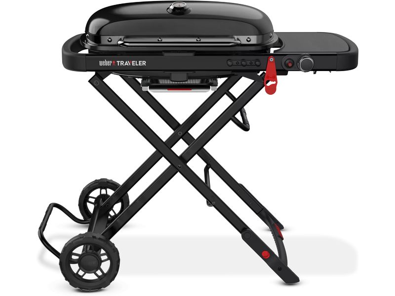 Weber Gasgrill Traveler Stealth Edition Gasgrill