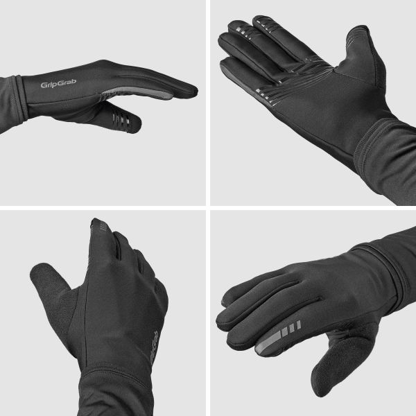 GripGrab Insulator 2 Midseason Cykelhandsker, Black